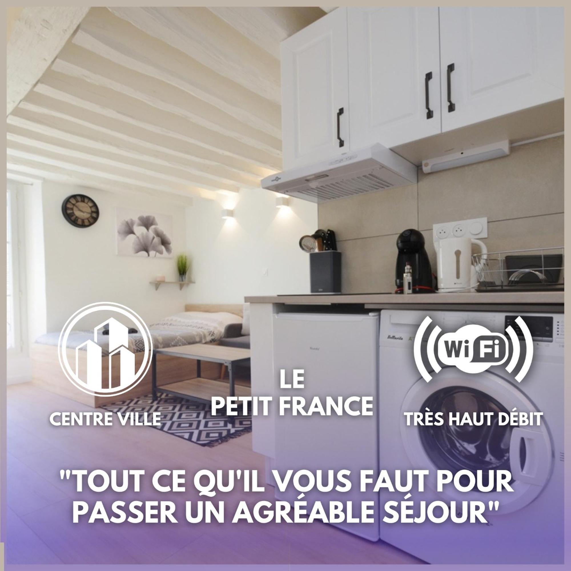 Le Petit France - Hyper Centre De Fontainebleau - Proche Insead Apartment Екстериор снимка
